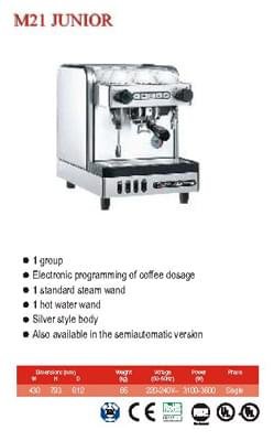 Traditional Coffee Machine M 21 Junior