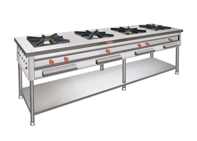 Four Burner Gas Cooking Range