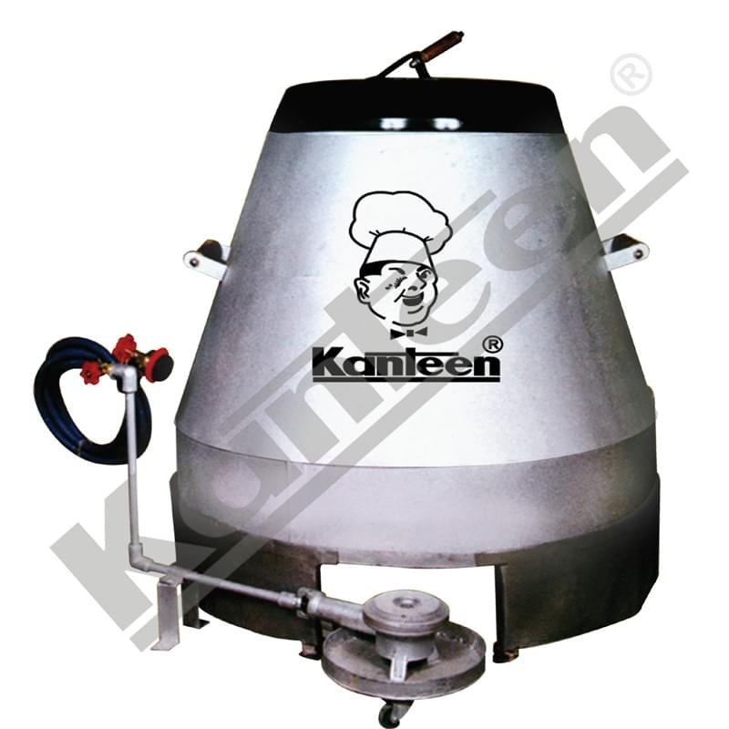 Gas tandoor metallic