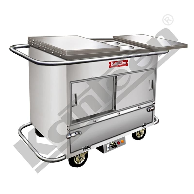 Bain marie trolley