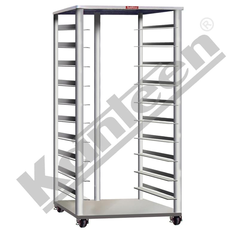 Open tray trolley