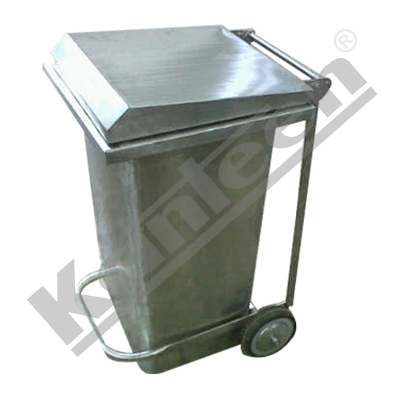 Ss garbage bin trolley