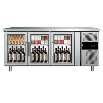 Glass Door SS Undercounter Elanpro EGN 3100 CG